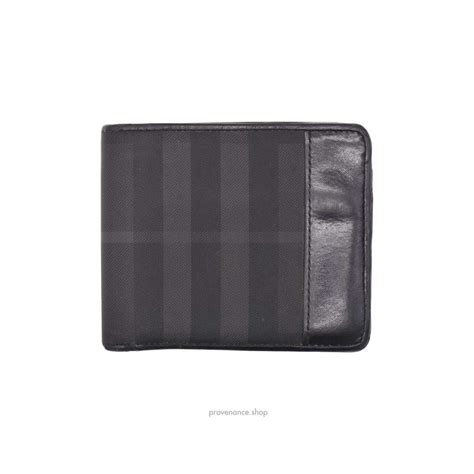 trench leather international bifold from burberry|Check Slim Bifold Wallet in Charcoal .